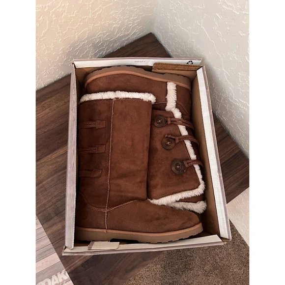 Makalu California Brenda Chestnut Winter Boots - Picture 4 of 12
